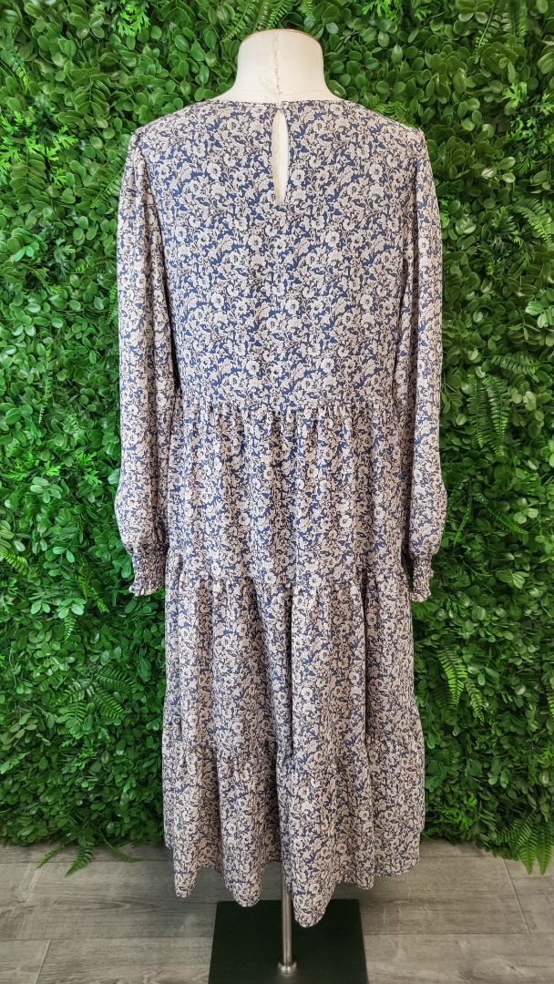 Seeking Lola Floral Tiered Dress (12)