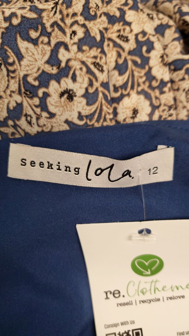 Seeking Lola Floral Tiered Dress (12)