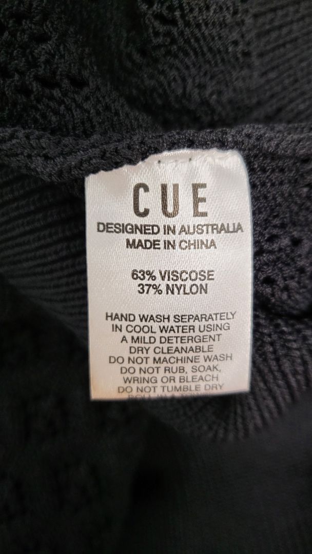 Cue Black Knit Top (10)