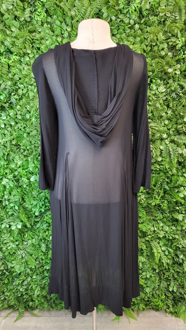 Curate Black Soft Serve Dress (8-10)