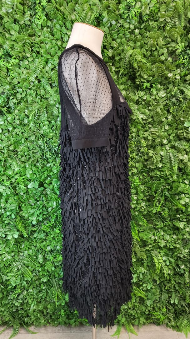 Trelise Cooper Black Frondue Set Dress (12)