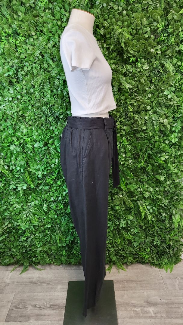 Siren Black Linen Pant (16)