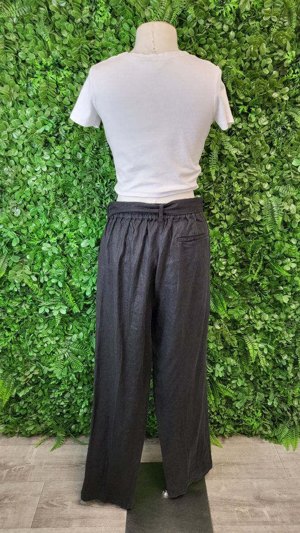 Siren Black Linen Pant (16)