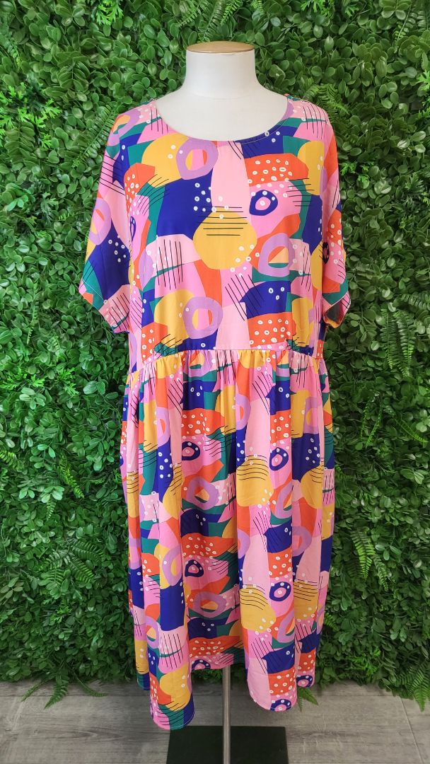 Little Party Dress Multi Print Dress (20)
