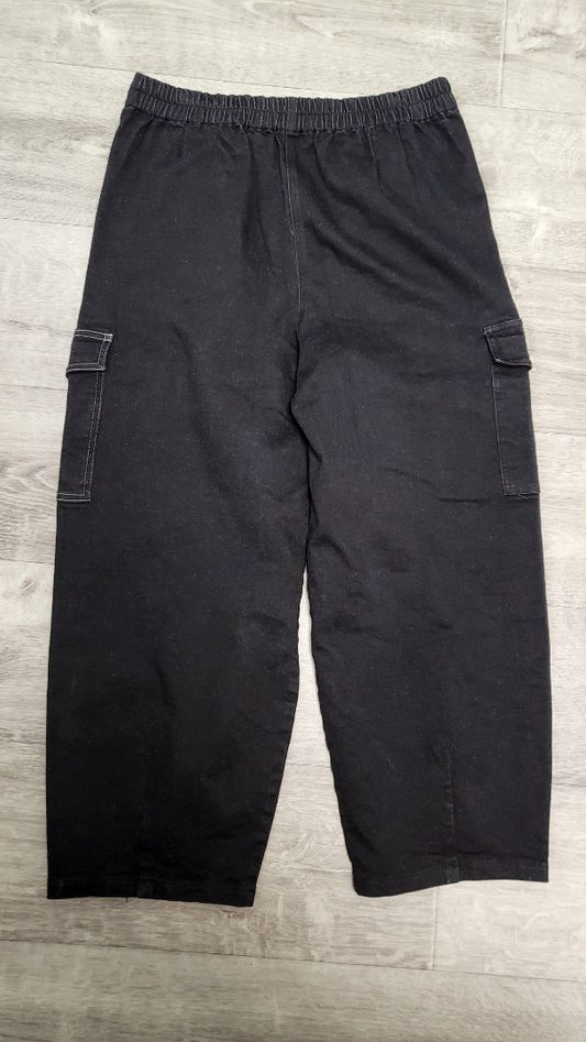Brooklyn Black Barrel Jeans (12)
