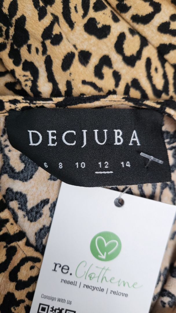 Decjuba  Animal Print Dress (12)