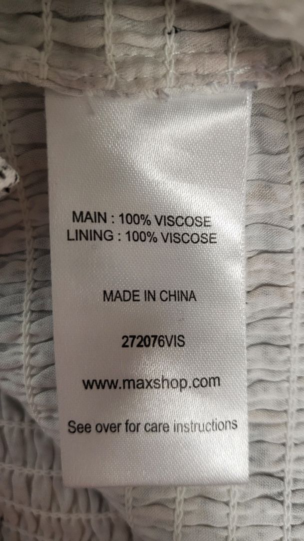 Max Print Shirred Top (10)