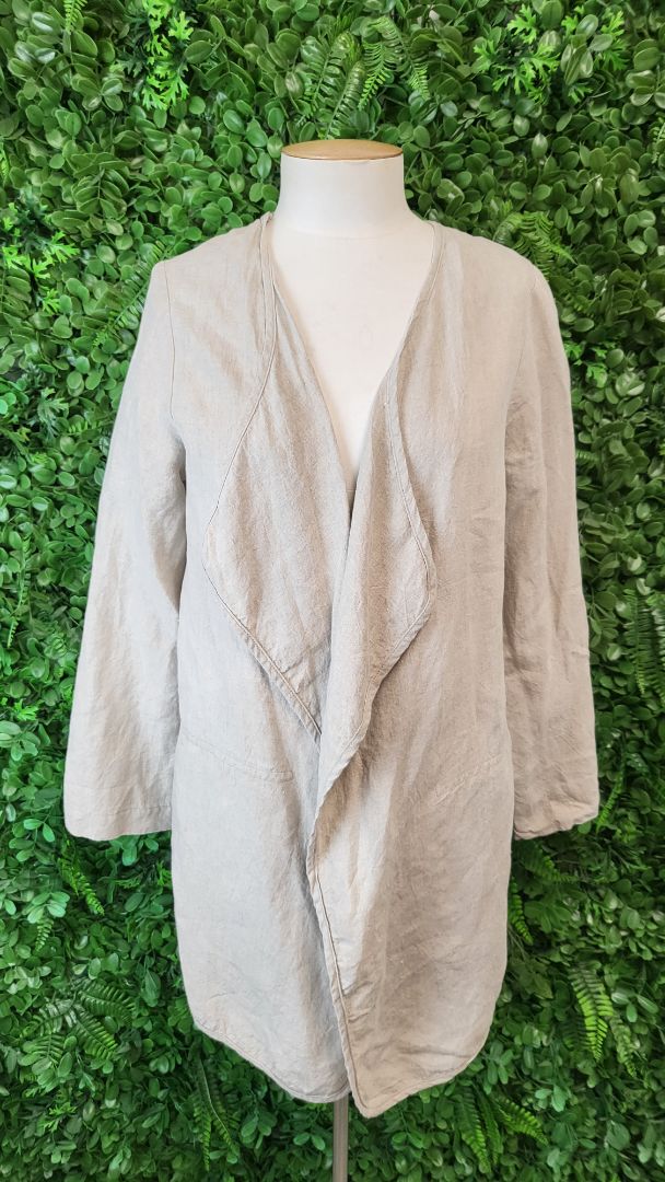 Lordship Oat Linen Jacket (10-12)