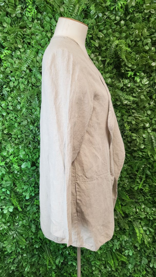 Lordship Oat Linen Jacket (10-12)