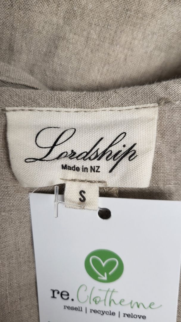 Lordship Oat Linen Jacket (10-12)