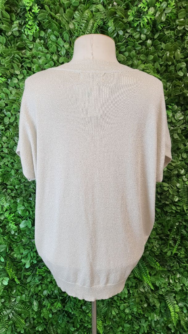 Frankie's Melbourne Gold Lurex Top (16-18)