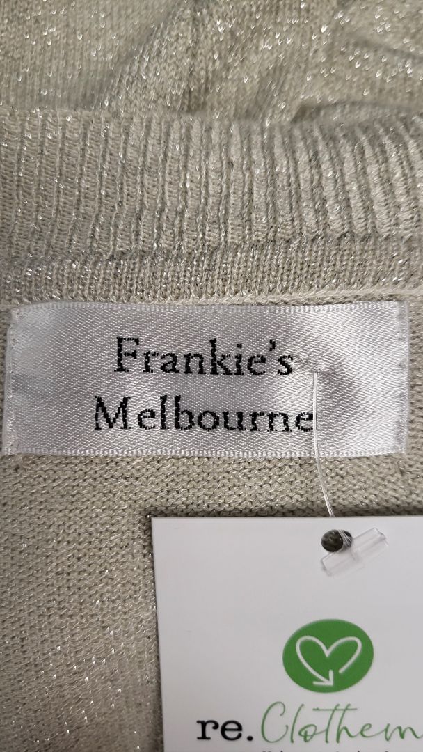 Frankie's Melbourne Gold Lurex Top (16-18)