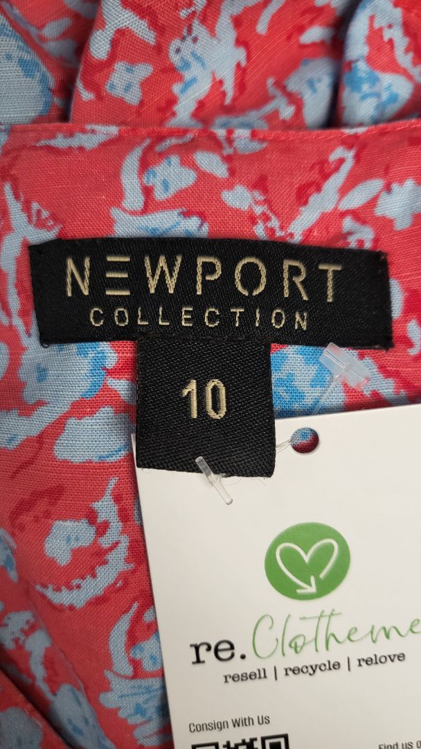 Newport Pink/Blue Floral Top (10)