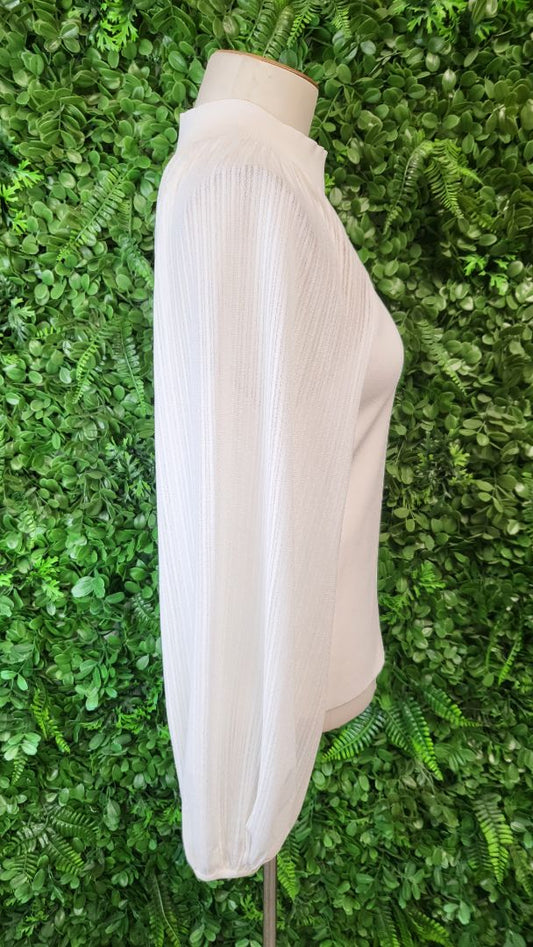 Fate + Becker Cream High Neck Top (12)