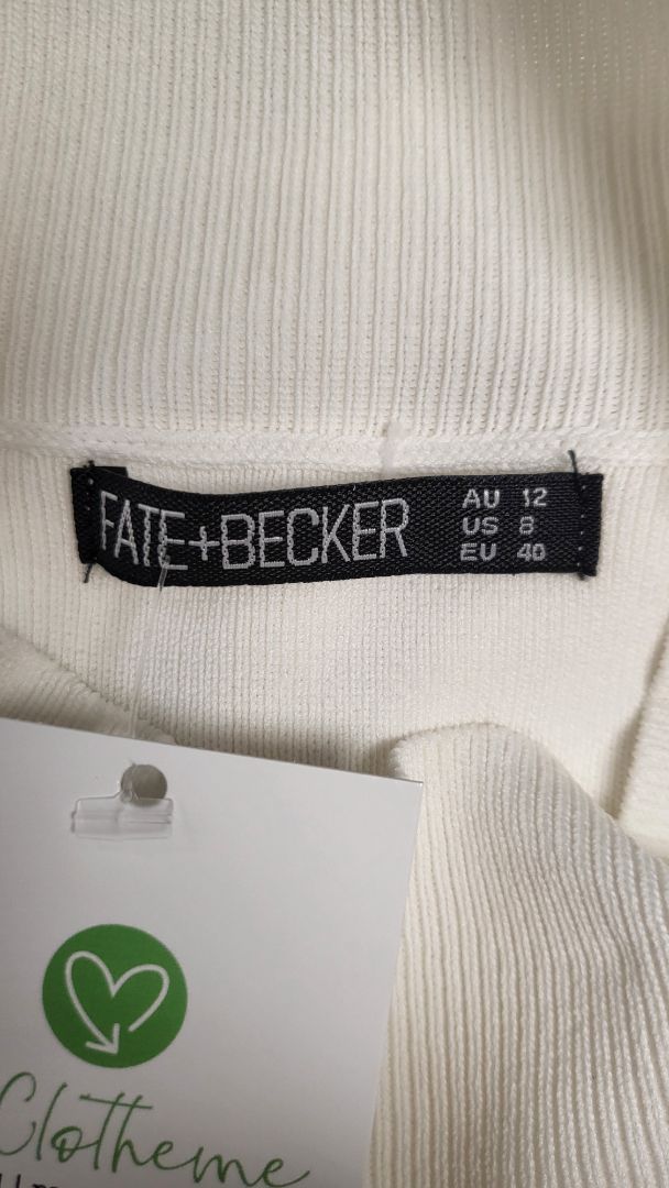 Fate + Becker Cream High Neck Top (12)