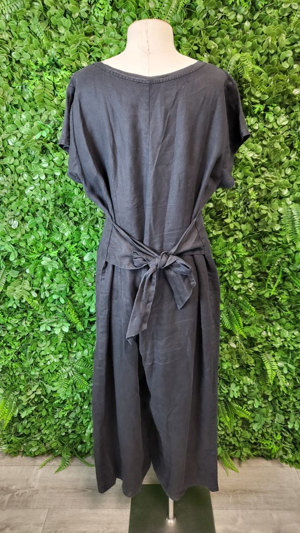OH3 Black Linen Pantsuit (18)