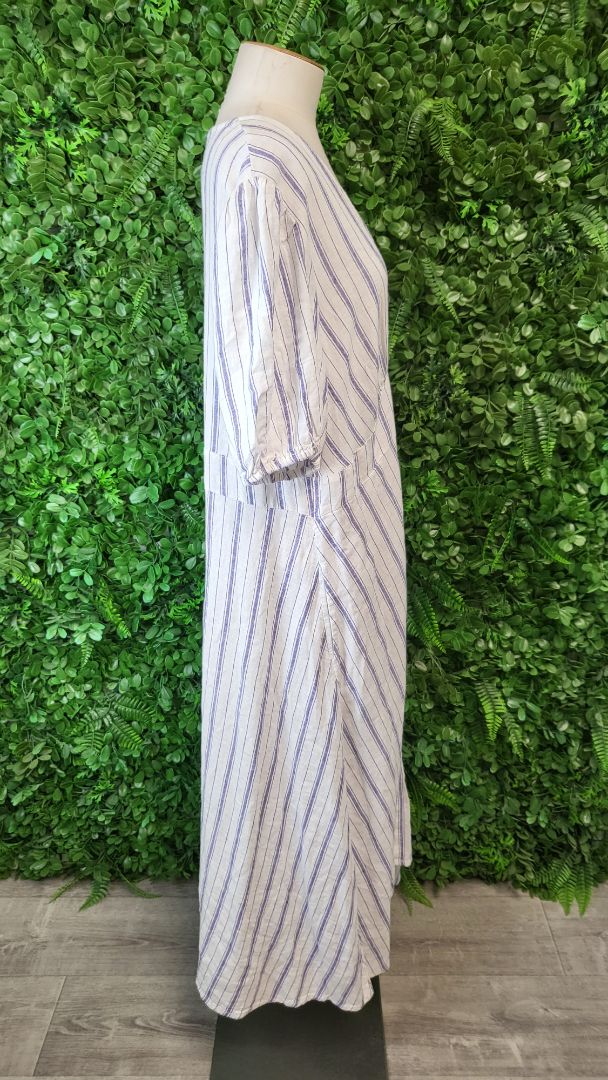 TU White Stripe Dress (20)
