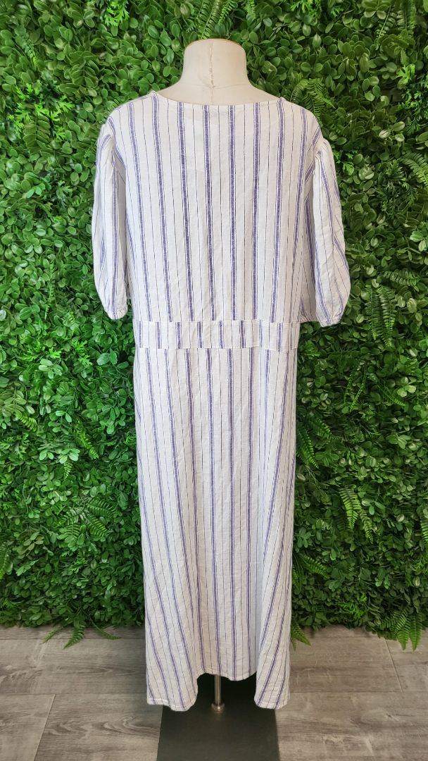 TU White Stripe Dress (20)
