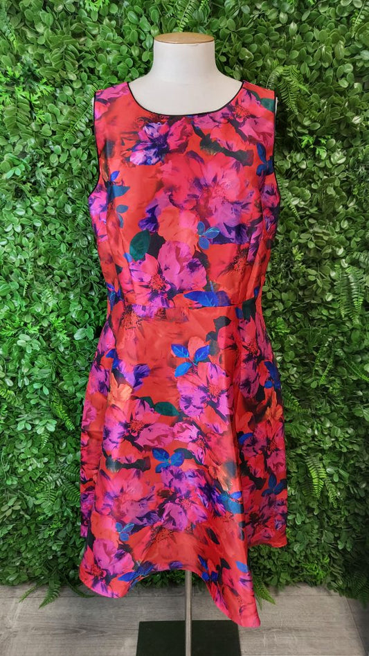 Monsoon Floral Fit & Flare Dress BNWT (14-16)