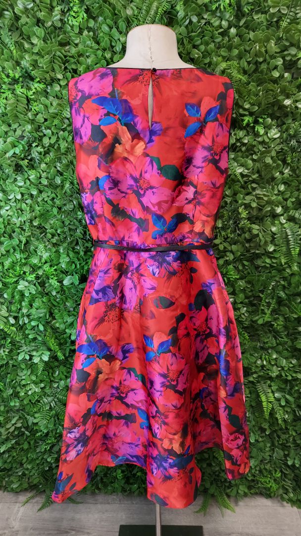 Monsoon Floral Fit & Flare Dress BNWT (14-16)