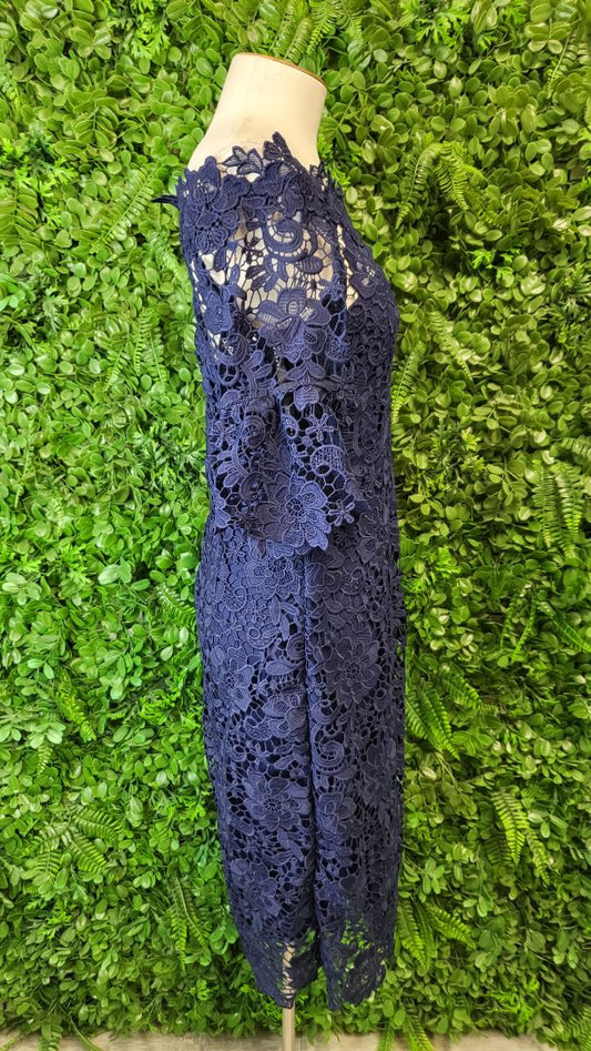 Paper Dolls Navy Lace Dress BNWT (14)
