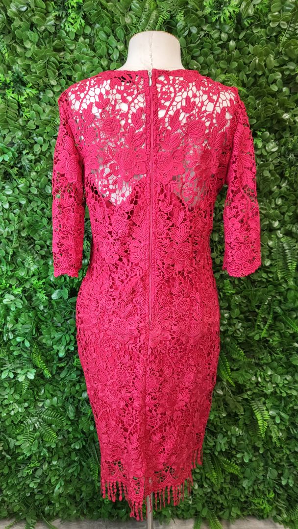 Paper Dolls Red Lace Dress (12)