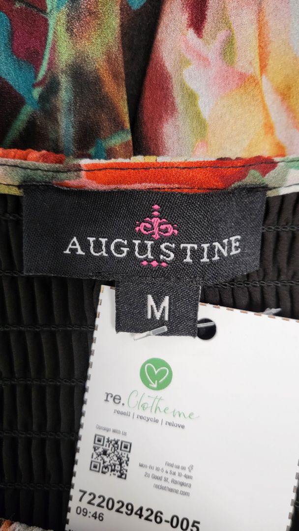 Augustine Floral Shirred Dress (12)