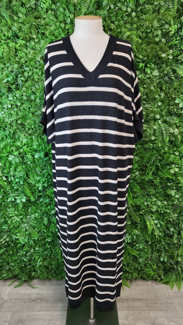 Shine On The Label Stripe Knit Dress (18)