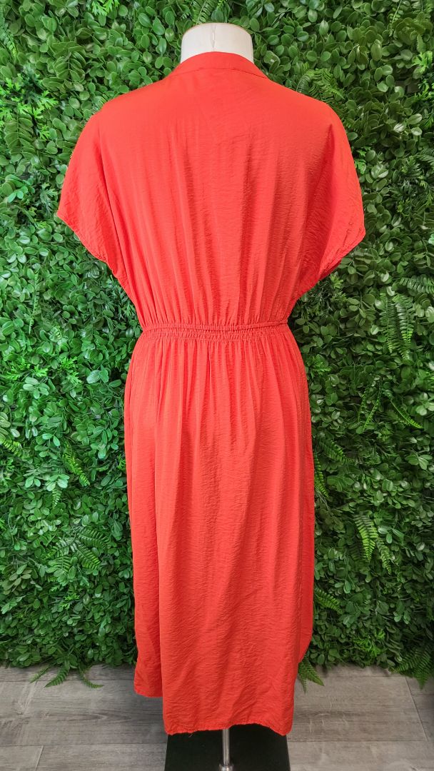 Betty Basics Tangerine Midi Dress (10)