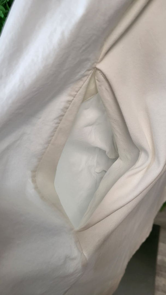 Cos Cream Pleat Dress (10)