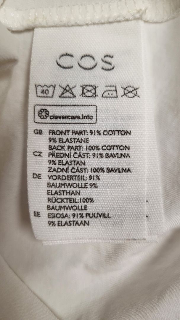 Cos Cream Pleat Dress (10)