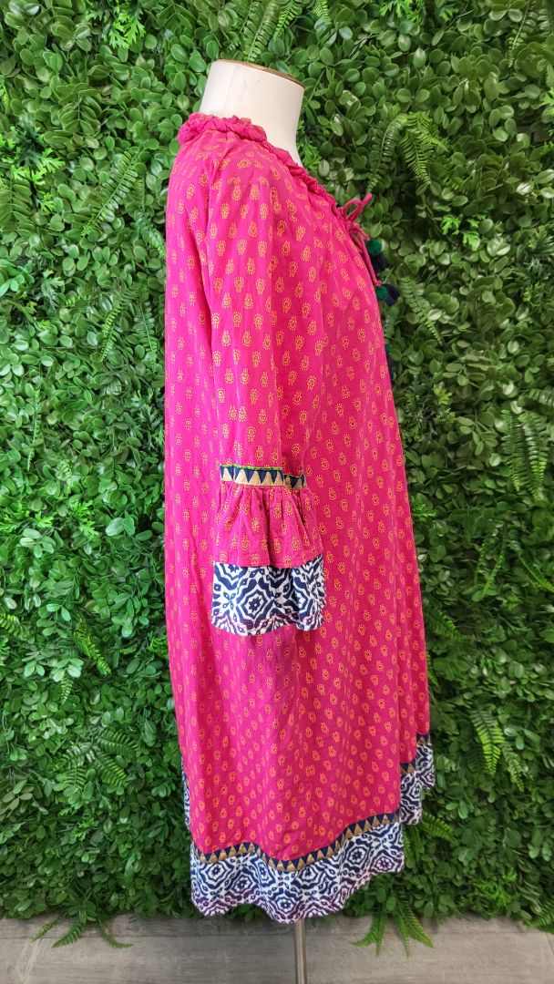 Unknown Print Vacay Dress (10-12)