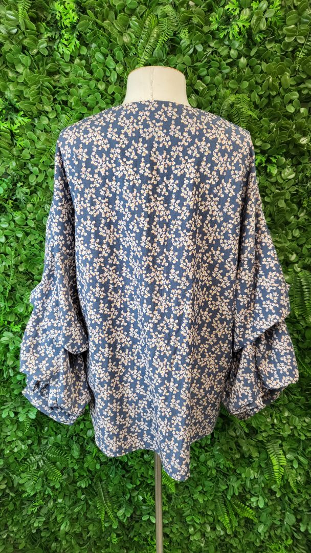 Ketz-ke Blue Floral Top (16)