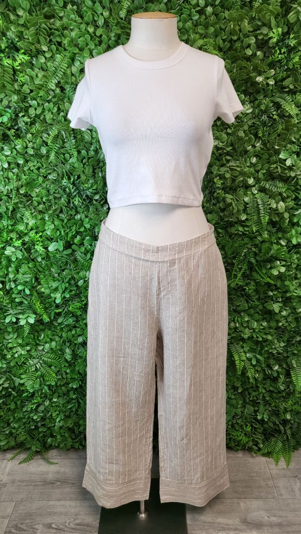 Hammock & Vine Oat/Stripe Linen Pant (14)