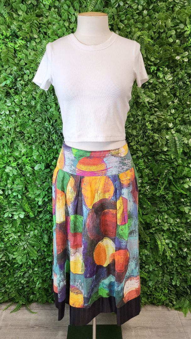 Redhead Multi Linen Skirt (14)