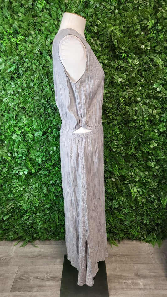 Loughlin Grey Cut Out Dress (8-10)