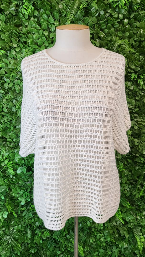 Lemon Tree Off-White Looped Top (12)