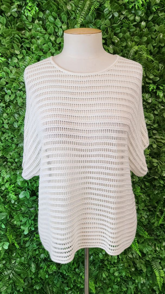 Lemon Tree Off-White Looped Top (12)