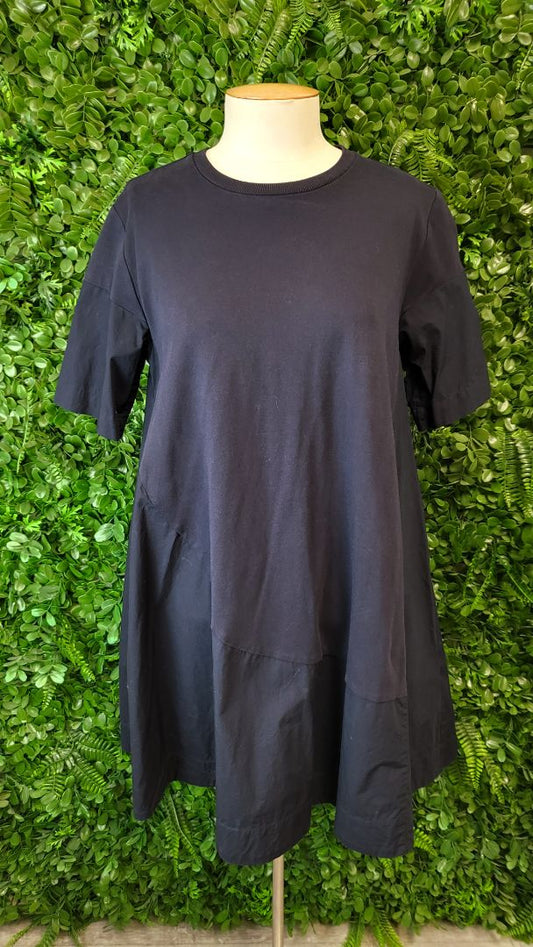 Cos Navy A-Line T-shirt Dress (8-10)