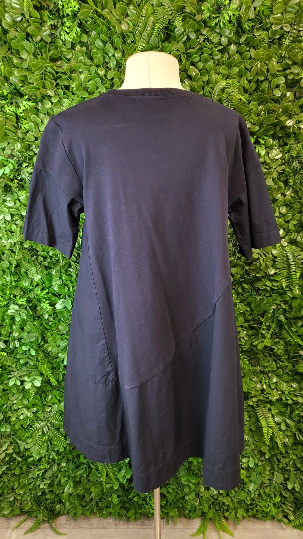 Cos Navy A-Line T-shirt Dress (8-10)