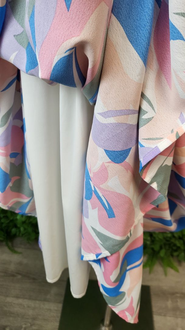 Stella Royal Print Shirred Maxi Dress (16)