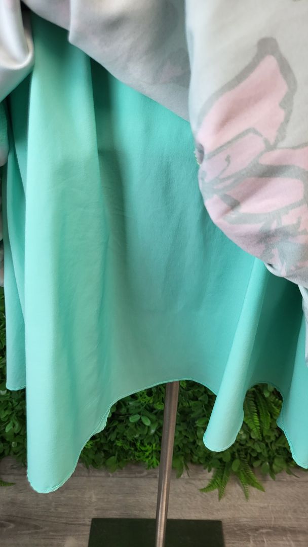 Charlo Green Tiered Dress (6)