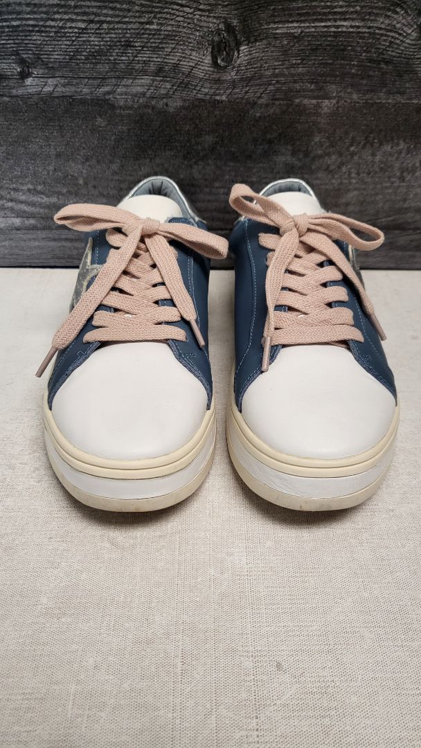 Alfie & Evie Blue/White Star Sneakers (37)