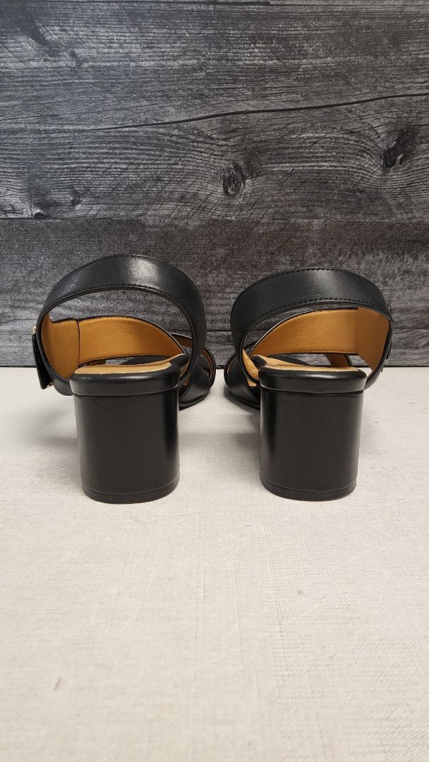 Silver Lining Black Audley Heels (39)