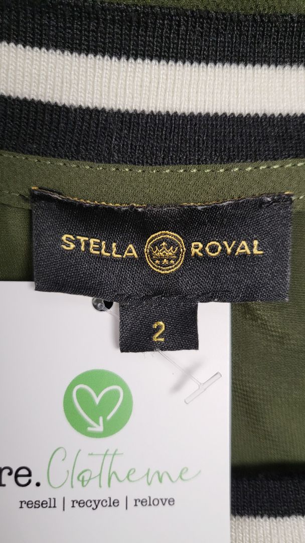 Stella Royal Khaki Drop Hem Dress (16)