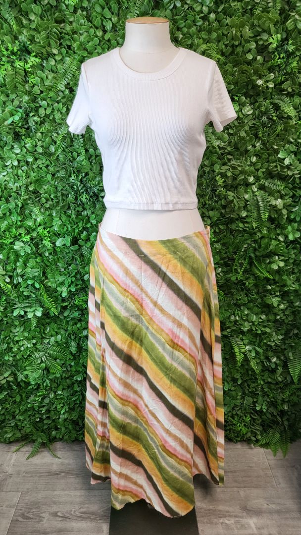 Foxwood Multi Linen Blend Skirt (14)
