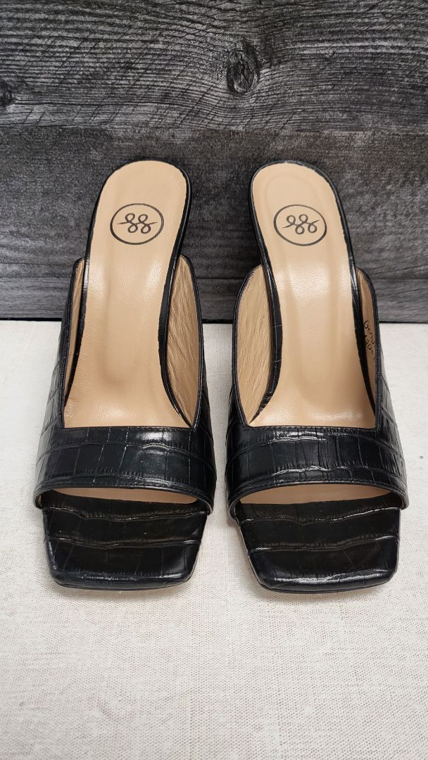Sole Black Mule Heel (40)