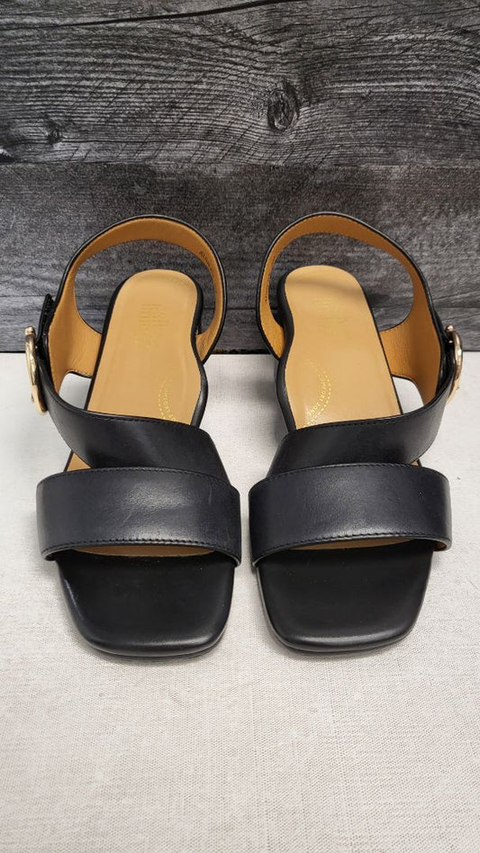 Silver Lining Black Audley Heels (39)
