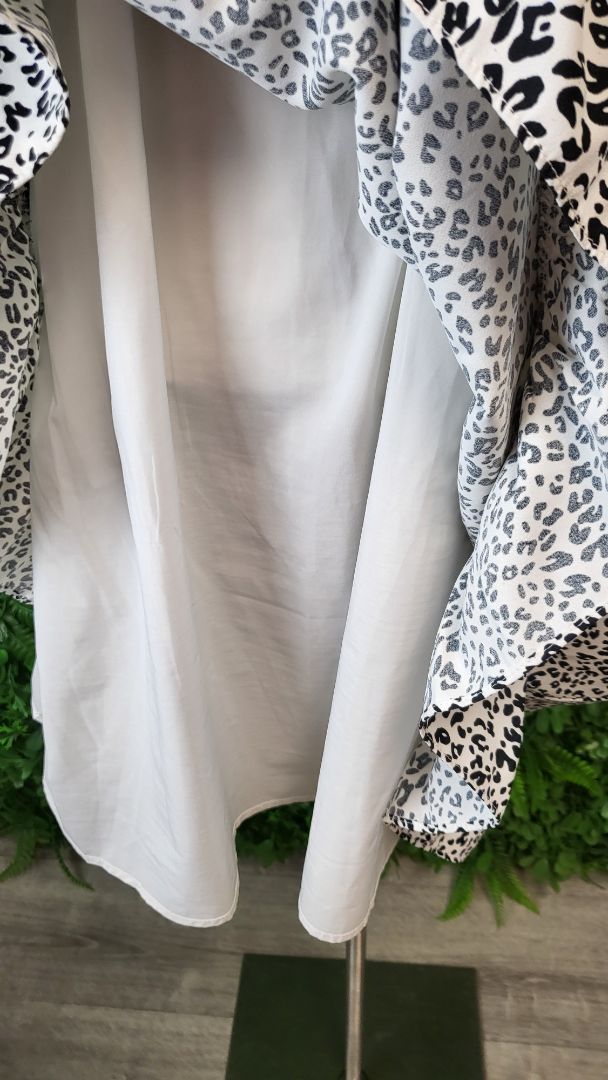 Charlo B/W Animal Print Dress (16)