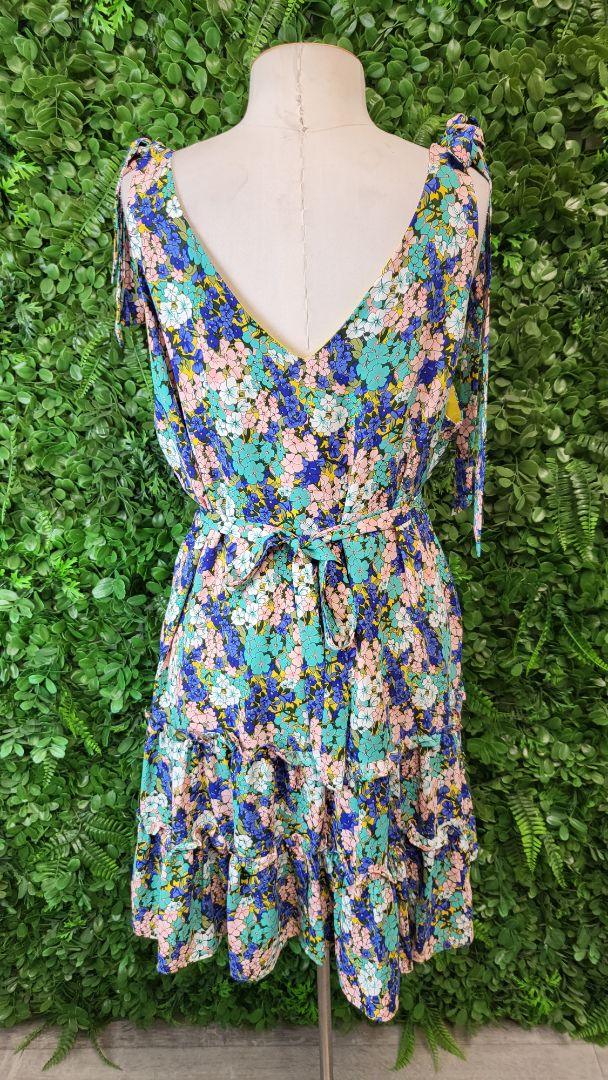 Charlo Multi Floral Mini Dress (16)